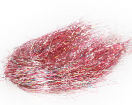 Fine 3D Tinsel Hair, Pink UVR / 59